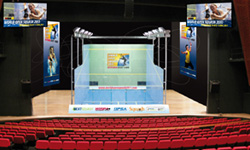Sqashbaan in Luxor Theater tijdens WK2011