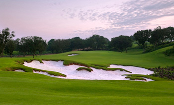Mission Hills golfcourse in Hainan